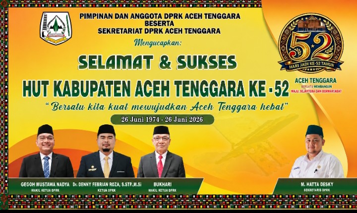 HUT Kabupaten Aceh Tenggara