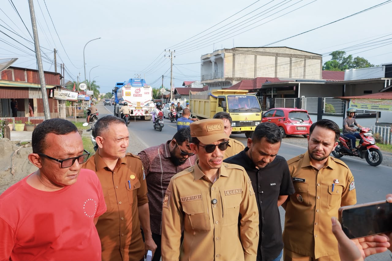 Pemkab Aceh Barat Perjuangkan Pembangunan Jalan Dua Jalur di Meureubo