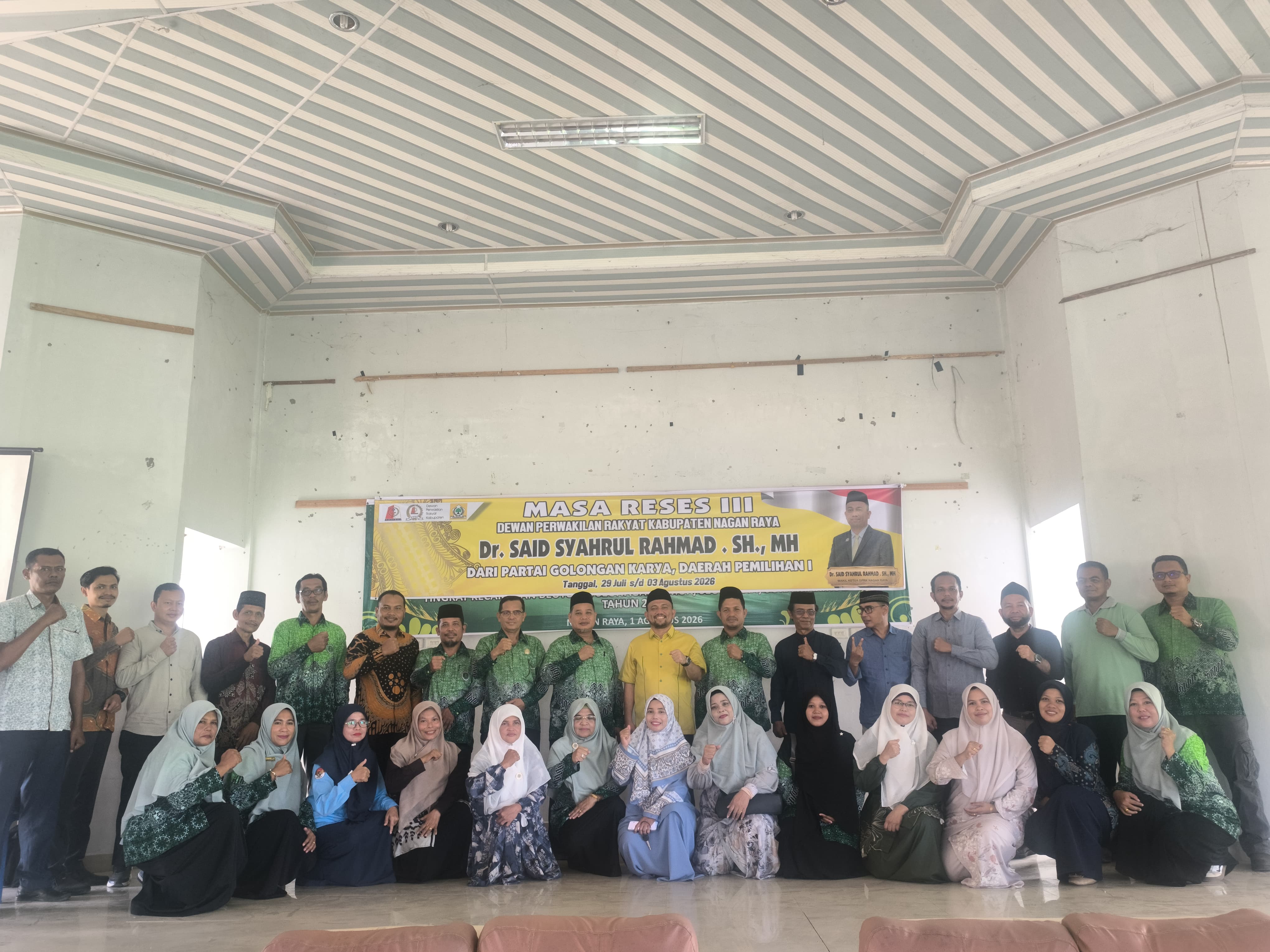 Dr. Said Syahrul Serap Aspirasi Warga: Dari Pencemaran Sungai Hingga Bus Sekolah
