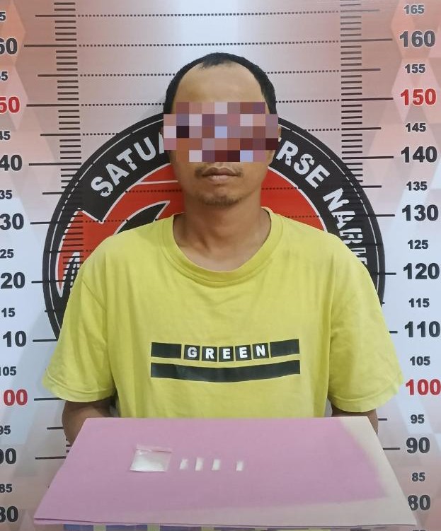 Simpan 1,98 Gram Sabu di Saku Celana, Pria 34 Tahun Diciduk Polisi
